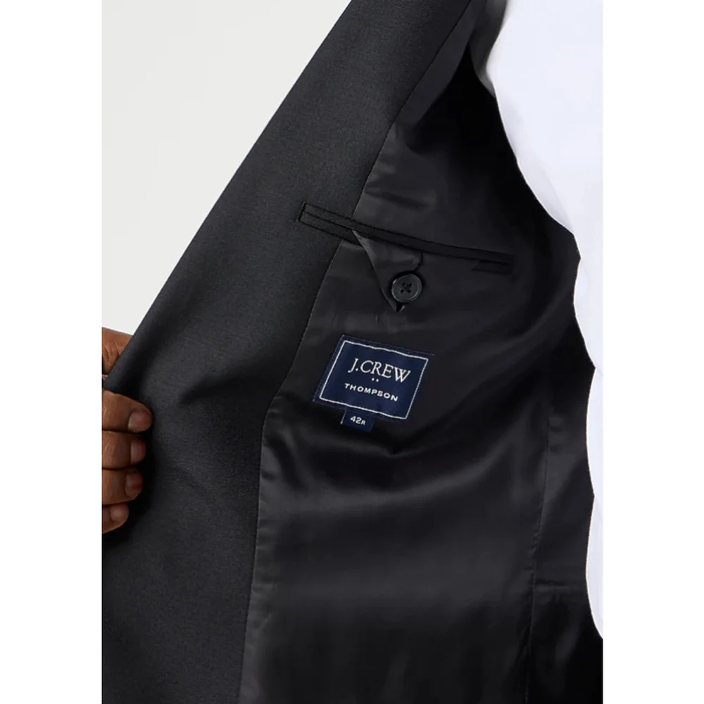 NWT J. Crew Slim-fit Thompson worsted wool suit jacket in 34 Slim/XS